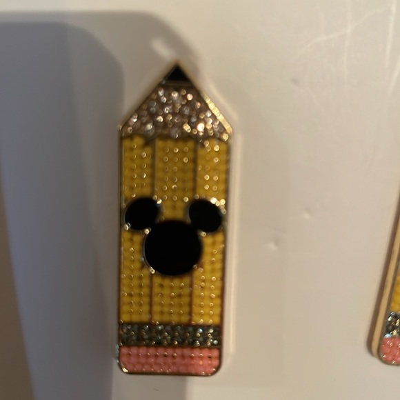 NIB Disney x Baublebar Mickey Pencil Earrings - Picture 2 of 3